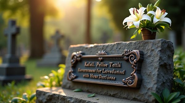 Top idées pour personnaliser une plaque funéraire mémorable