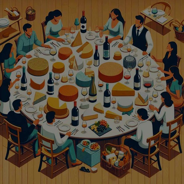 Comment organiser une soirée d'égustation de fromages et vins français pour vos amis?