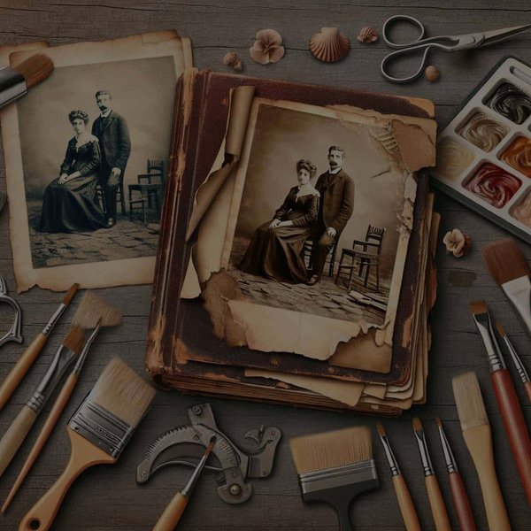 Quels sont les meilleurs moyens de restaurer des photographies anciennes endommagées?