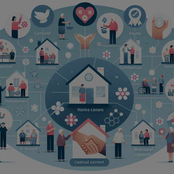 Comment les communautés peuvent-elles s'organiser pour offrir des services d'aide à domicile pour les personnes âgées ?